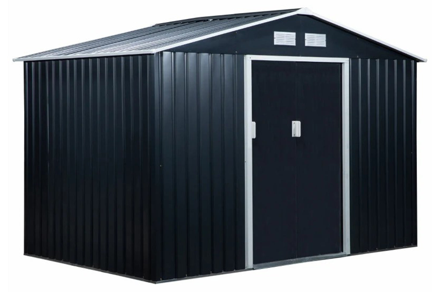 Outsunny Outdoor Storage Shed | Dark Grey