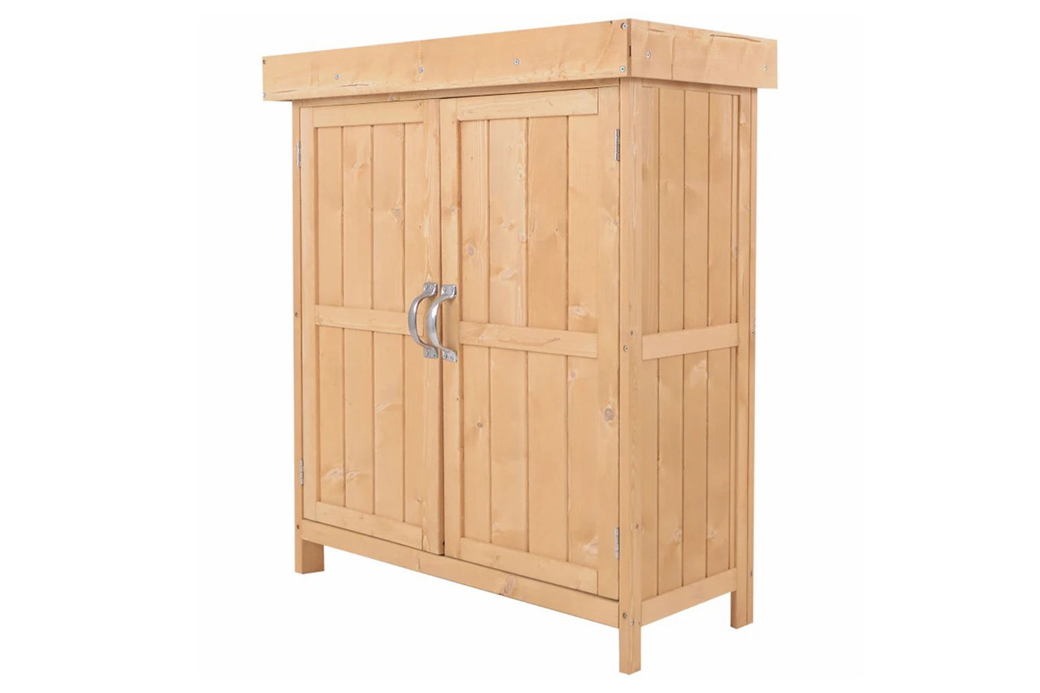 Outsunny Outdoor Garden Storage Shed | Burly Wood