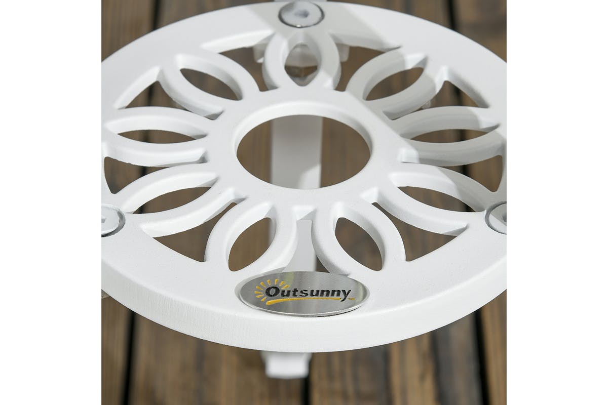 Outsunny Bistro Set | White-7