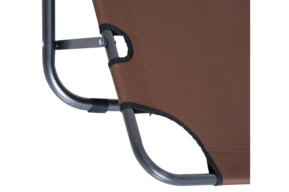 Outsunny Sun Lounge Chair | Brown-7