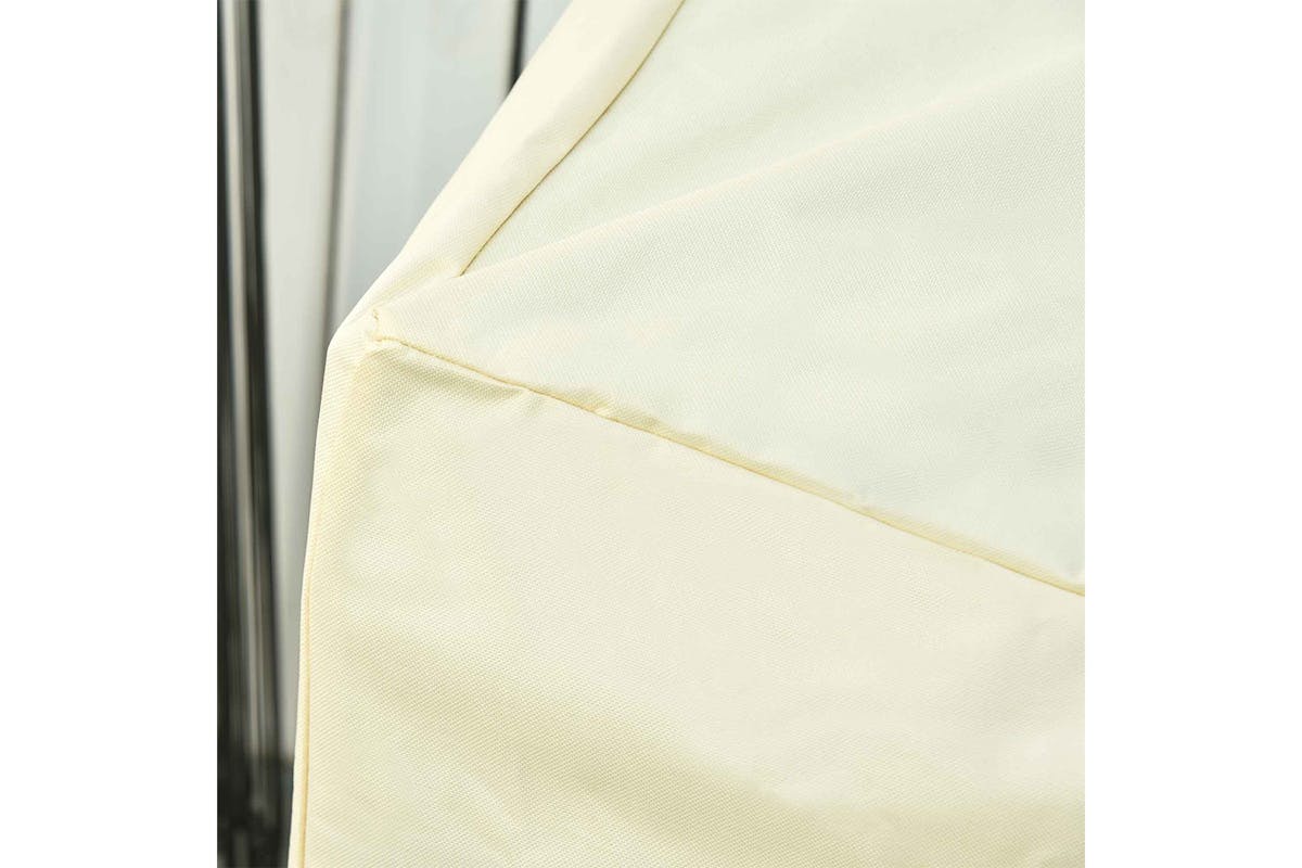 Outsunny Outdoor 2 Seater Loveseat Protection Furniture Cover | Beige-6