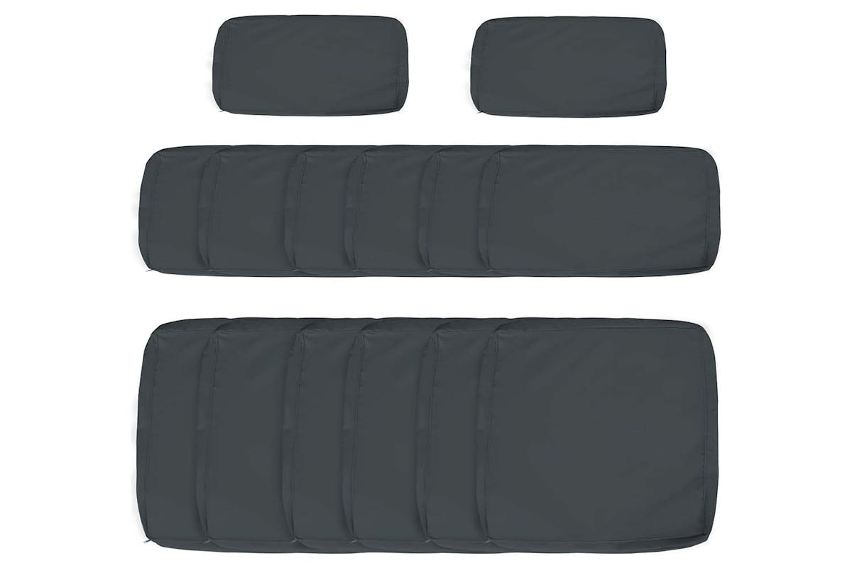 Outsunny Outdoor Garden Sofa Cushion Cover | Dark Grey