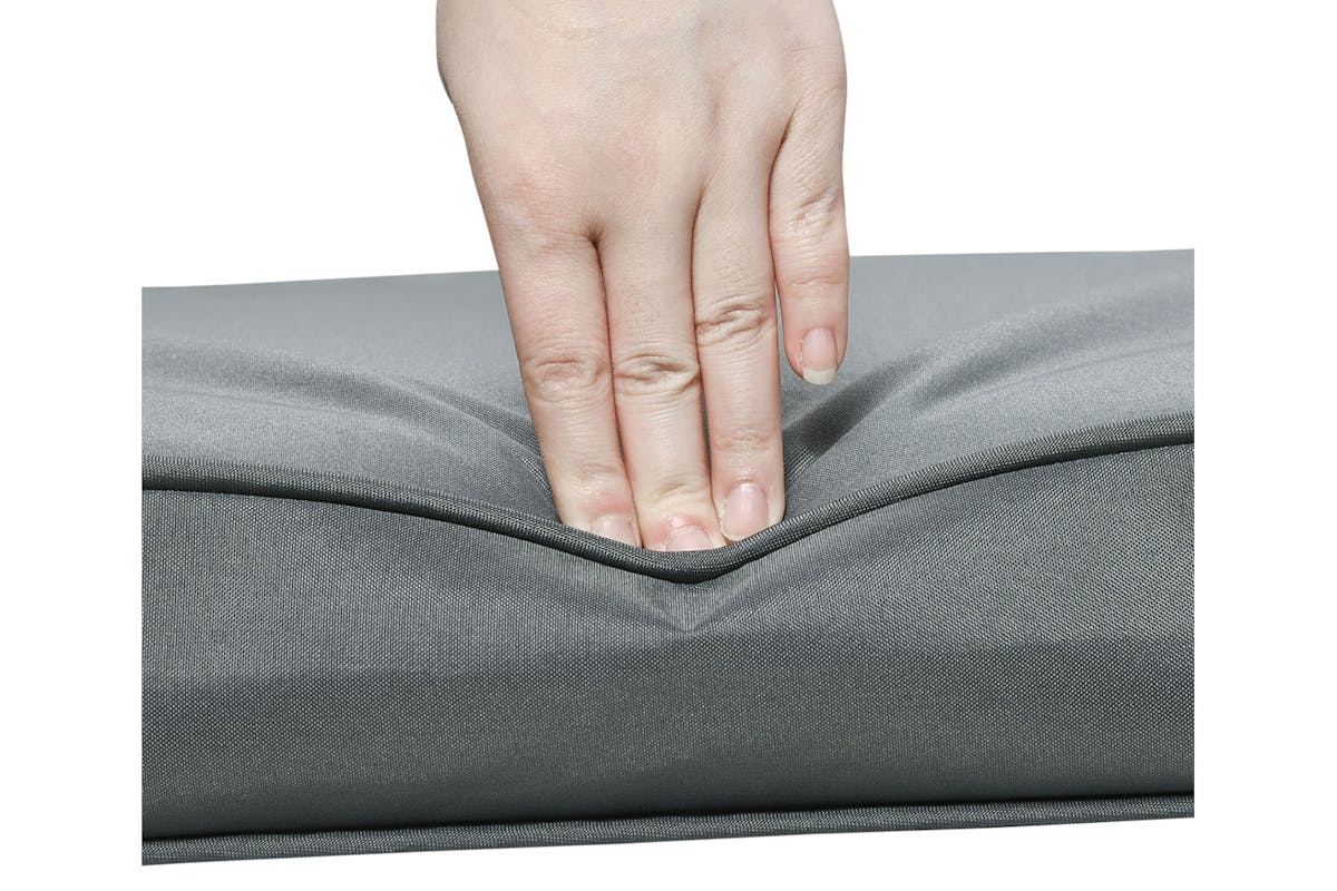 Outsunny Replacement Seat and Back Cushion Set | Grey-6