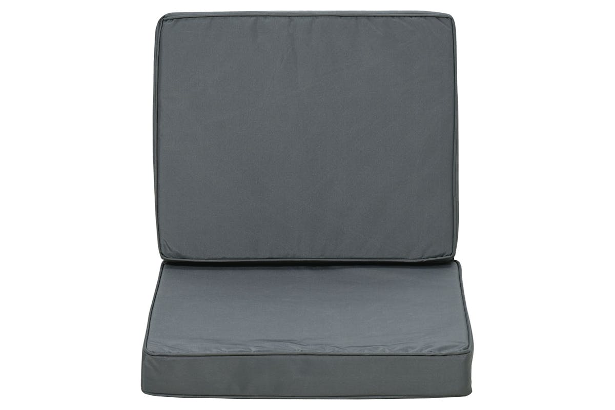 Outsunny Replacement Seat and Back Cushion Set | Grey-7