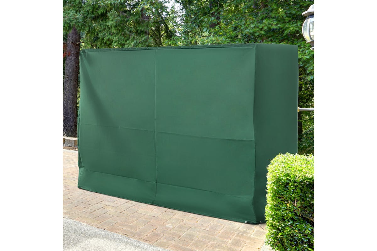Outsunny Water UV Resistant Garden Chair Protective Cover | Green-2