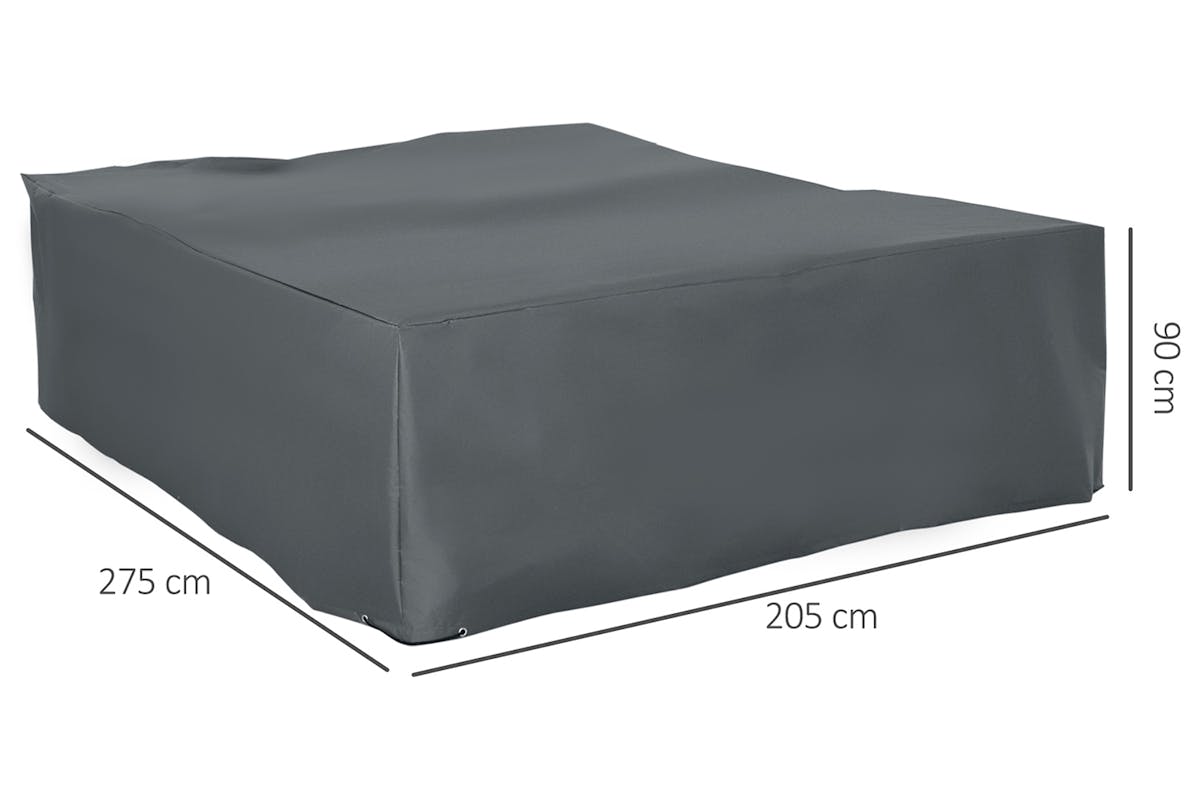 Outsunny Outdoor Garden Protective Furniture Cover | Grey-8