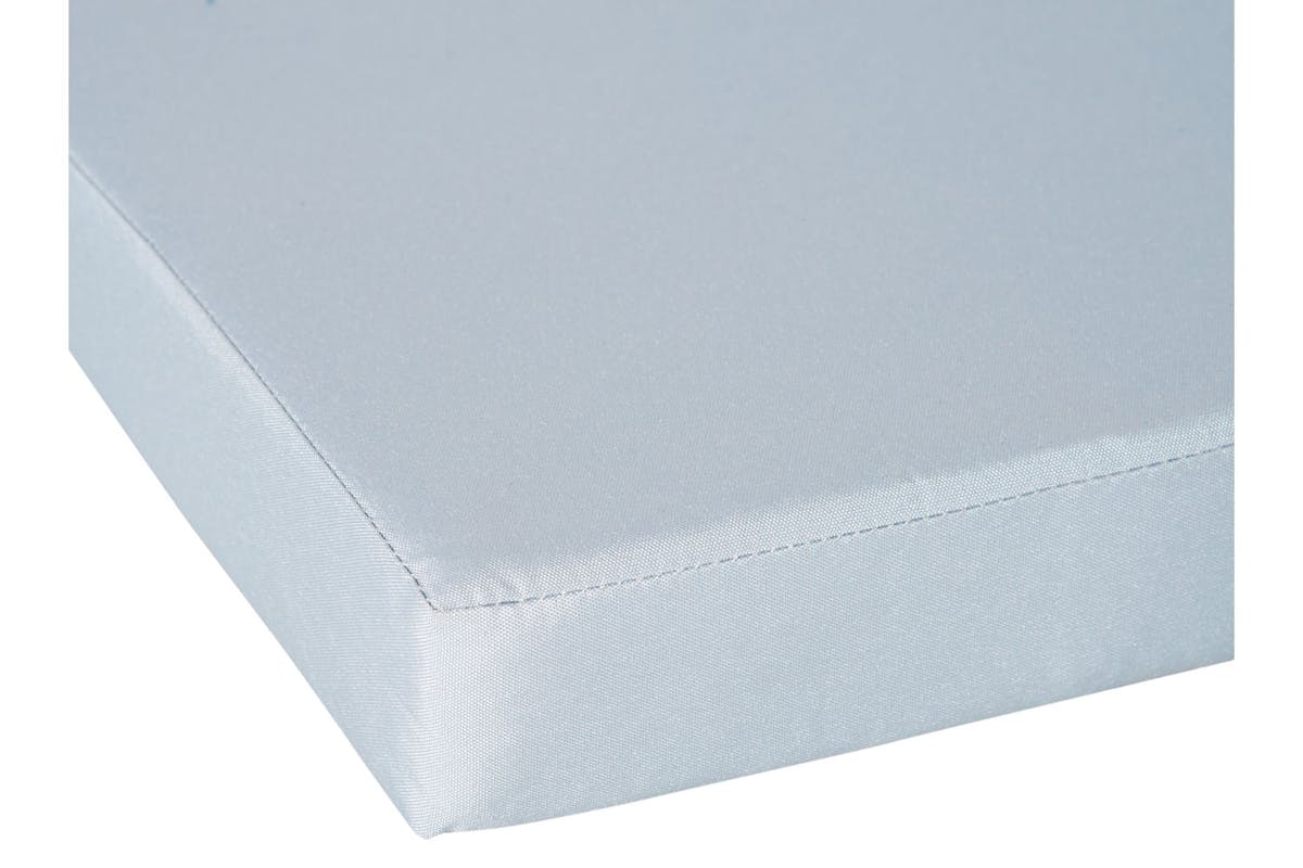 Outsunny Outdoor Seat Cushion Pads for Rattan Furniture | Grey | 3 Pieces-7