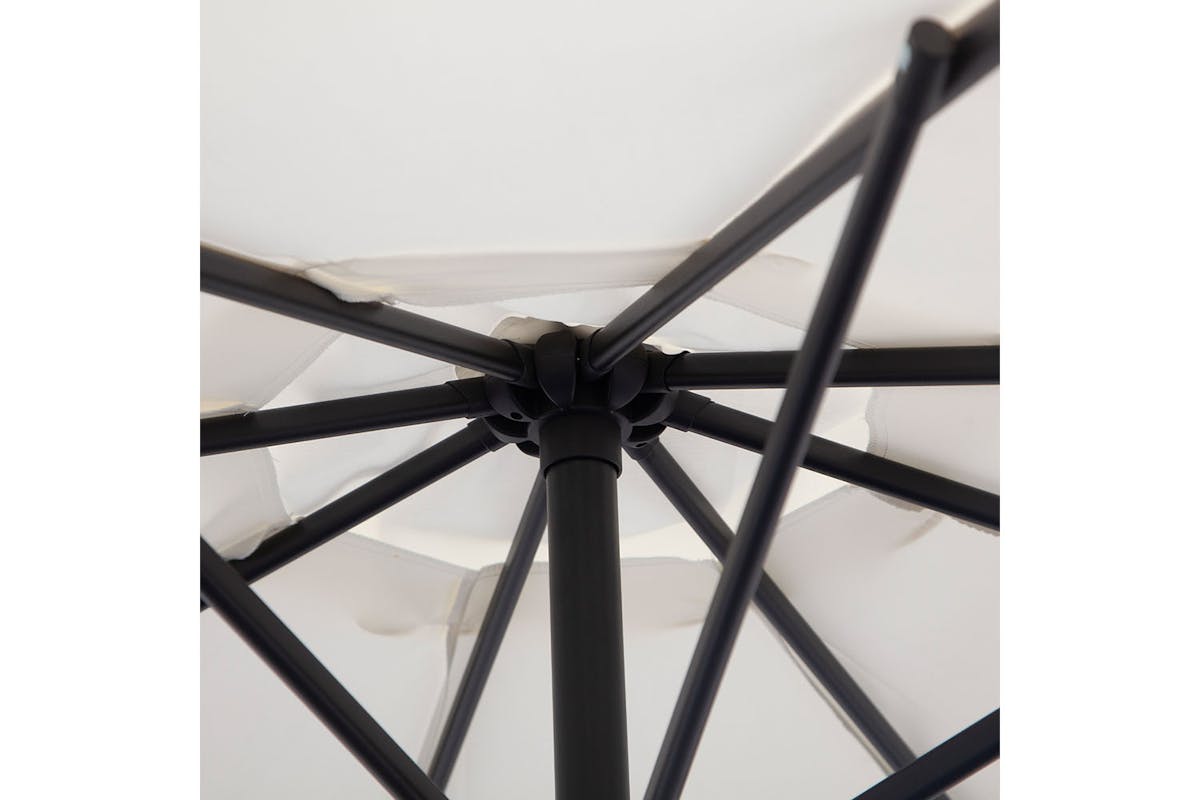Outsunny Garden Cantilever Umbrella | Off-White-7