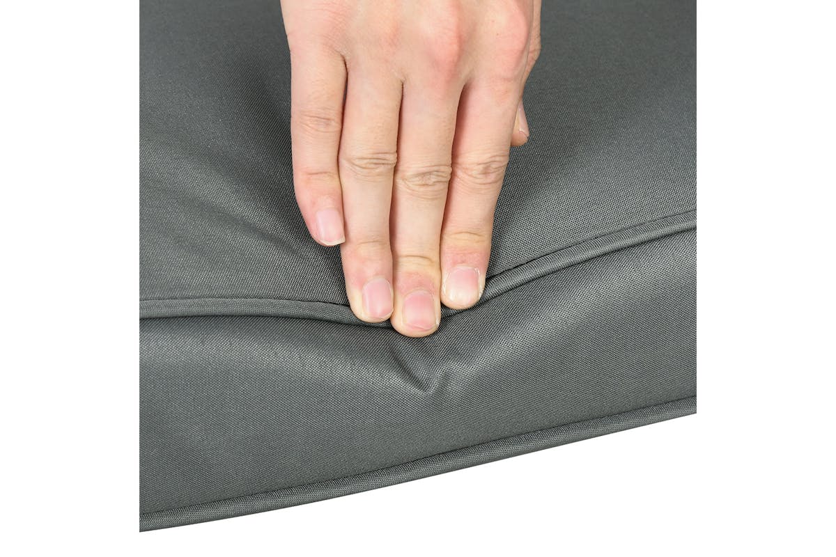 Outsunny Outdoor Seat Cushion Pad | Grey | 14 Pieces-8