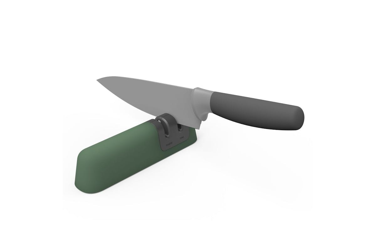 Berghoff Two Section Knife Sharpener | Ceramic And Plastic | Green-5