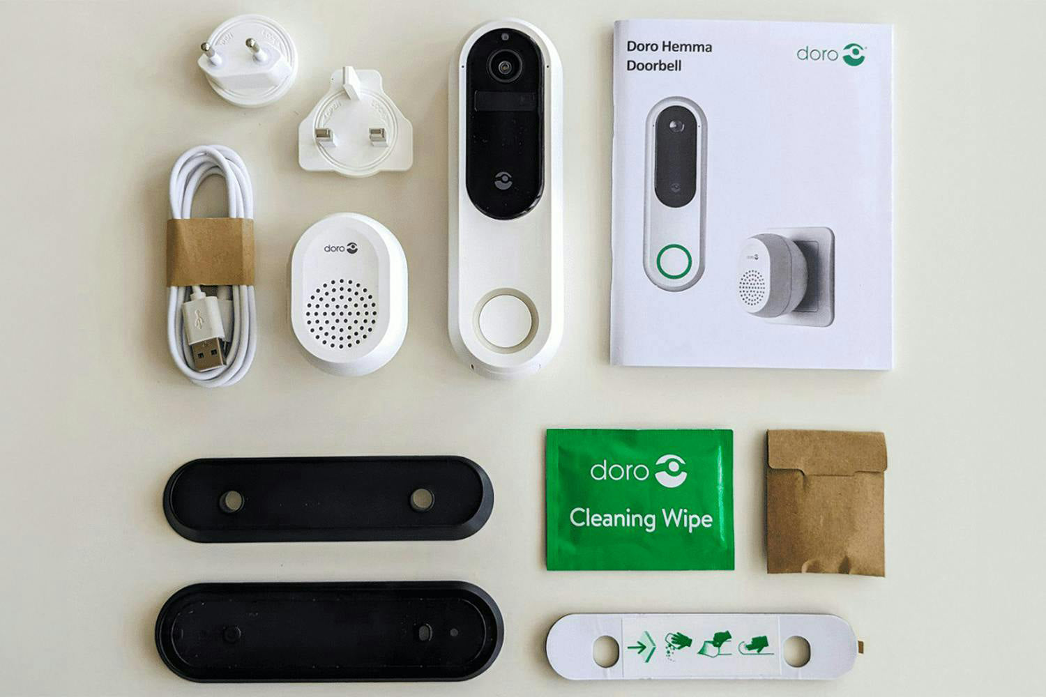 Doro Hemma Smart Doorbell | White-16