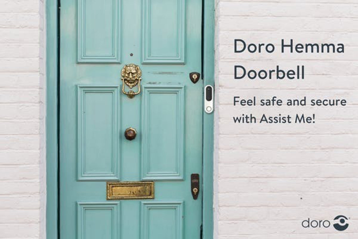 Doro Hemma Smart Doorbell | White-6