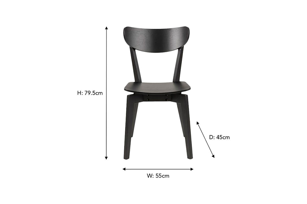 Roxby Dining Chair | Black-8