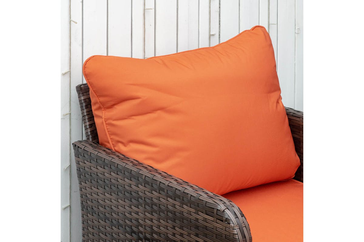 Outsunny Garden Furniture Set | Brown/Orange-7