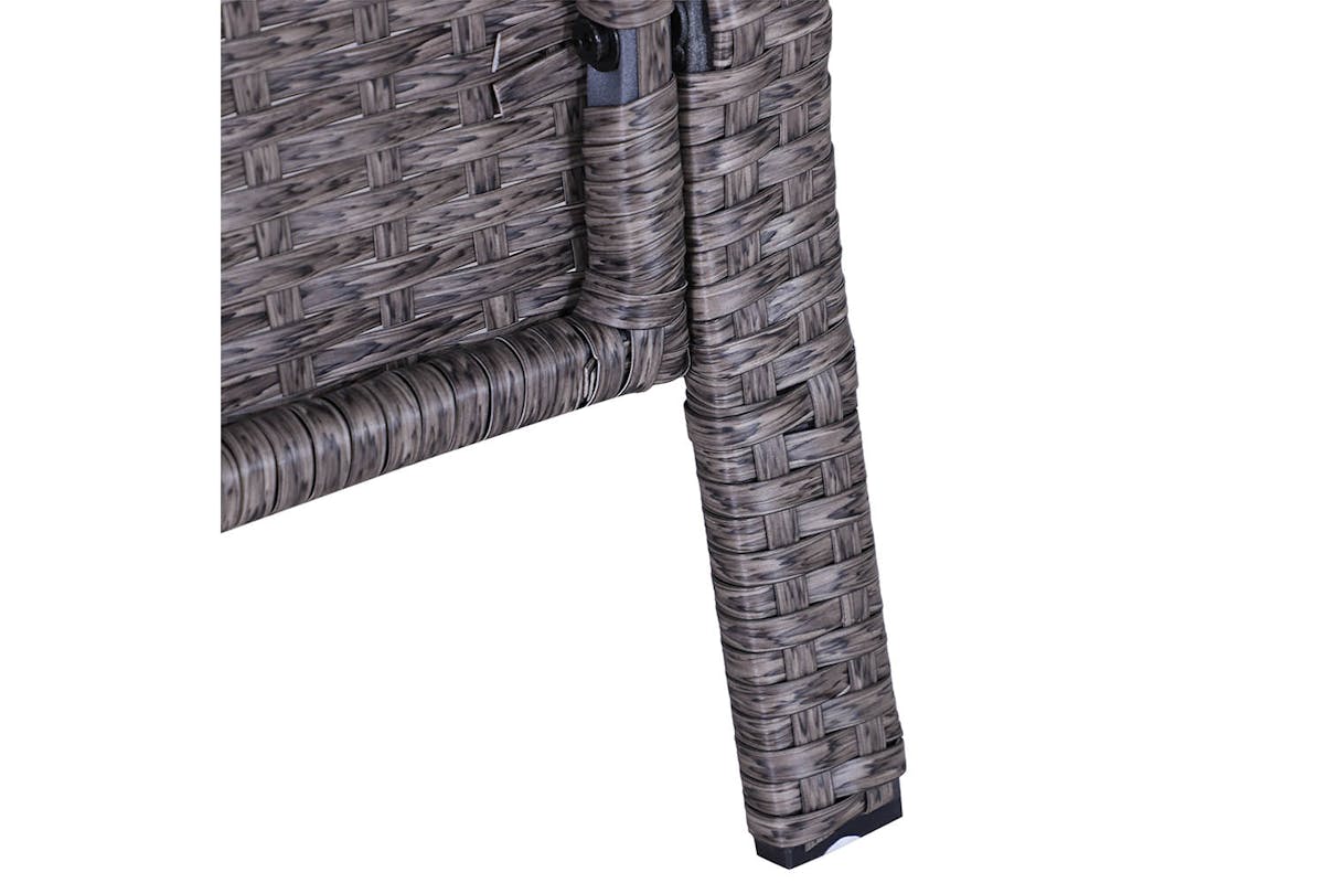 Outsunny Garden Furniture Set | Dark Grey/White-7