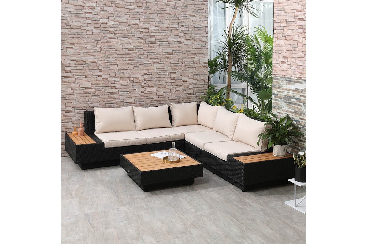 Outsunny Rattan Sofa Furniture Set | Multicolour-2
