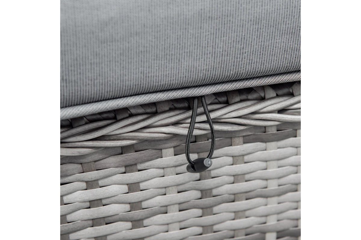 Outsunny Outdoor Rattan Sofa Set | Grey-10