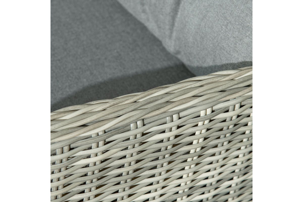 Outsunny PE Rattan Garden Furniture | Grey-8