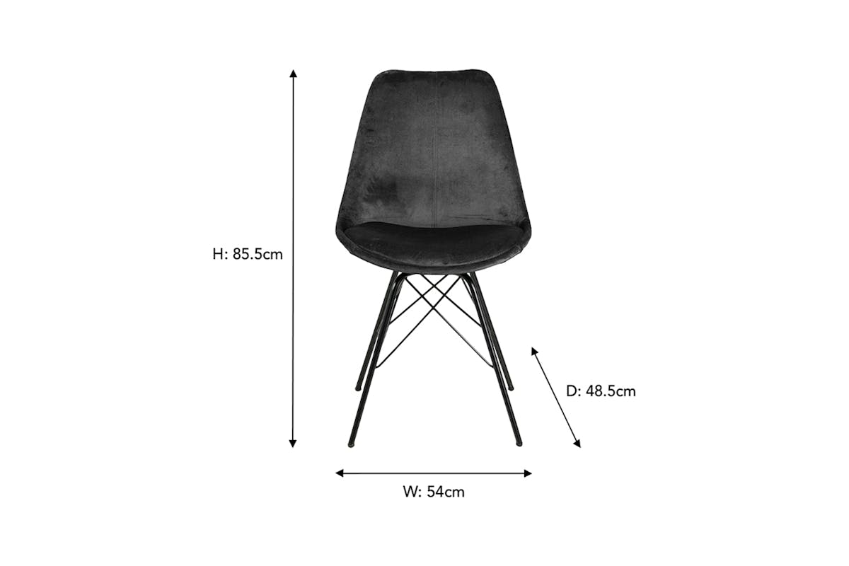 Eric Dining Chair | Grey-7