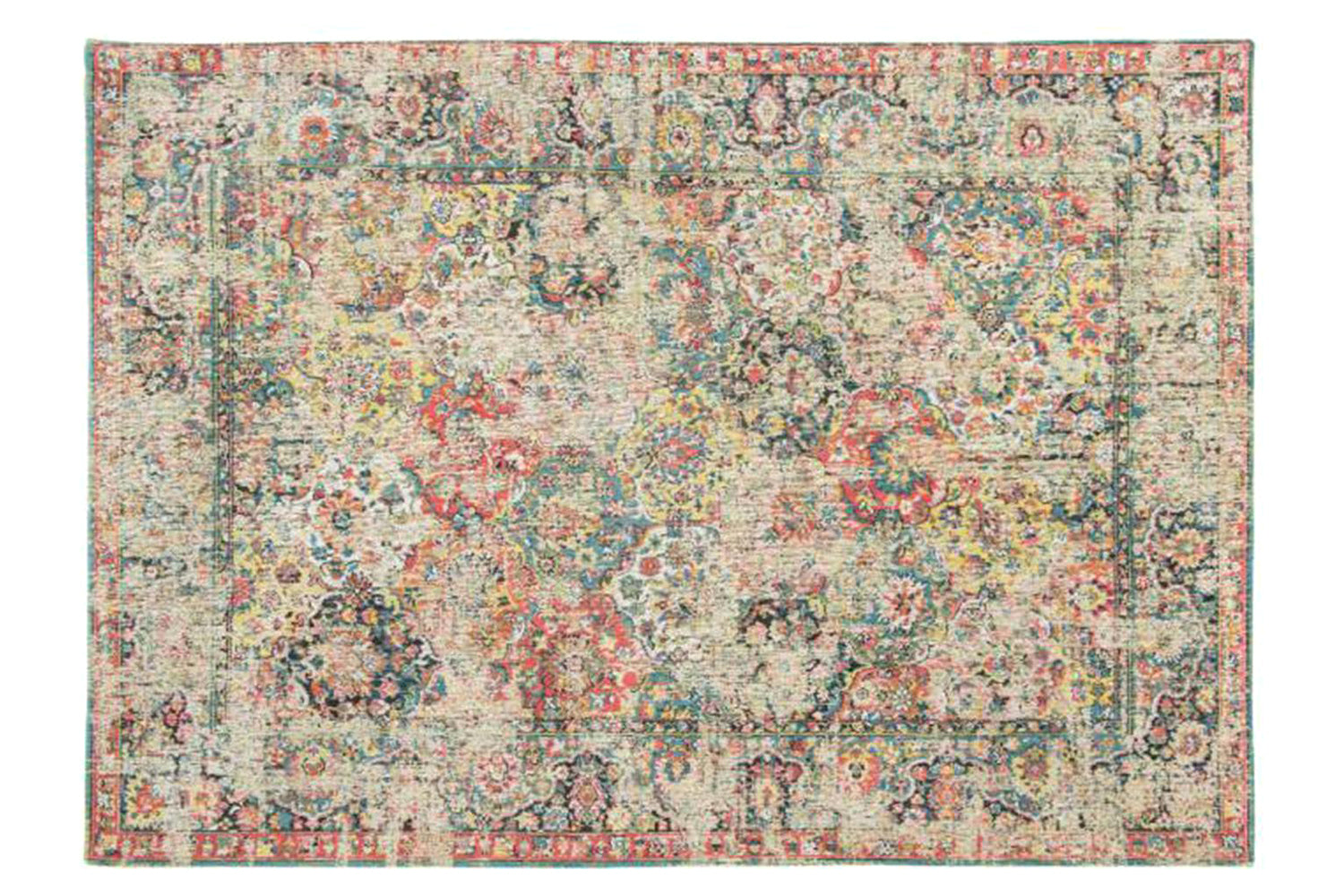 Louis De Poortere | Bakhtiari Janiserry Indoor Eco Rug | Multicolour | 170 x 240 cm
