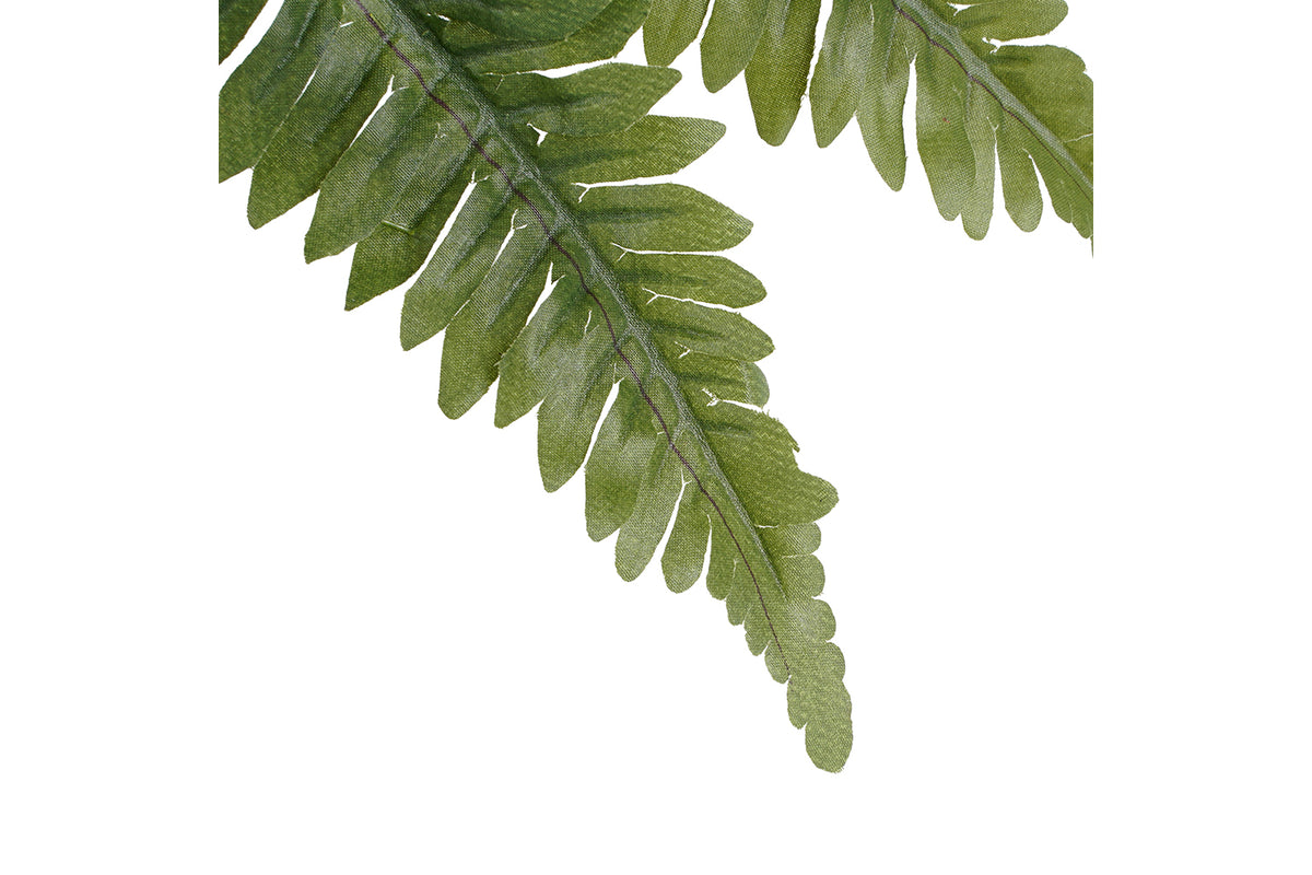 Artificial Boston Fern Green with Pot | 35 cm-2