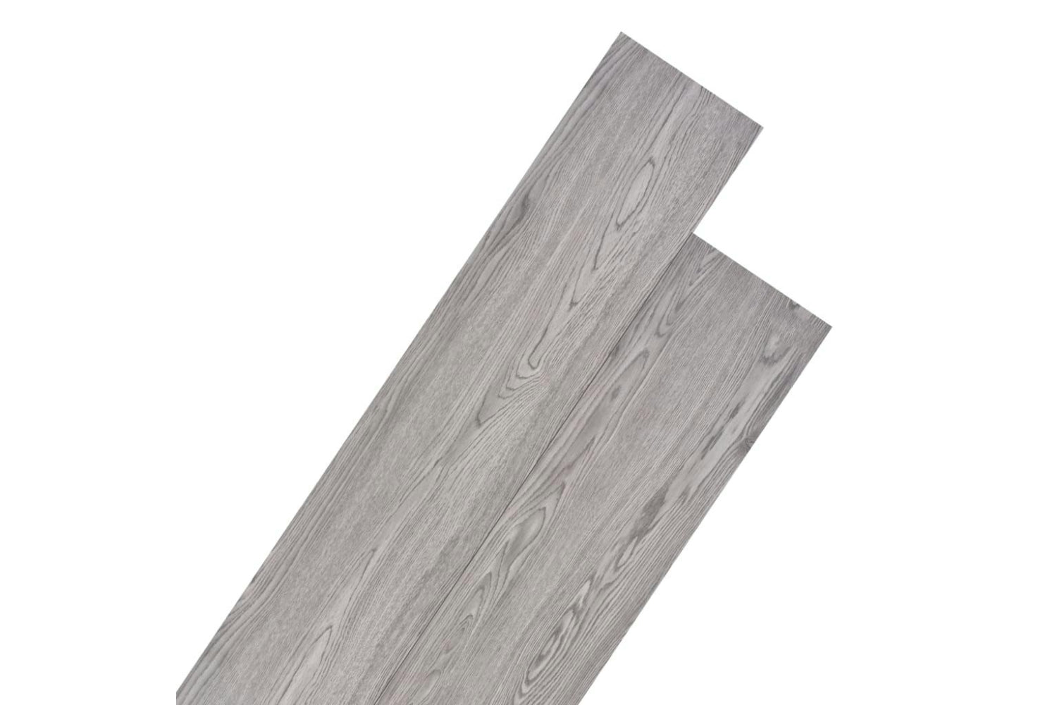 Vidaxl Non Self-adhesive Pvc Flooring Planks 5.26 MÂ² 2 Mm Dark Grey-2