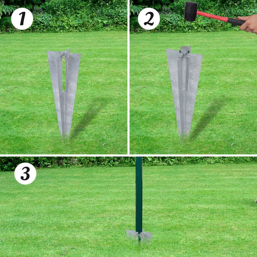 Vidaxl 140563 Euro Fence Steel 25x1.5 M Green-4