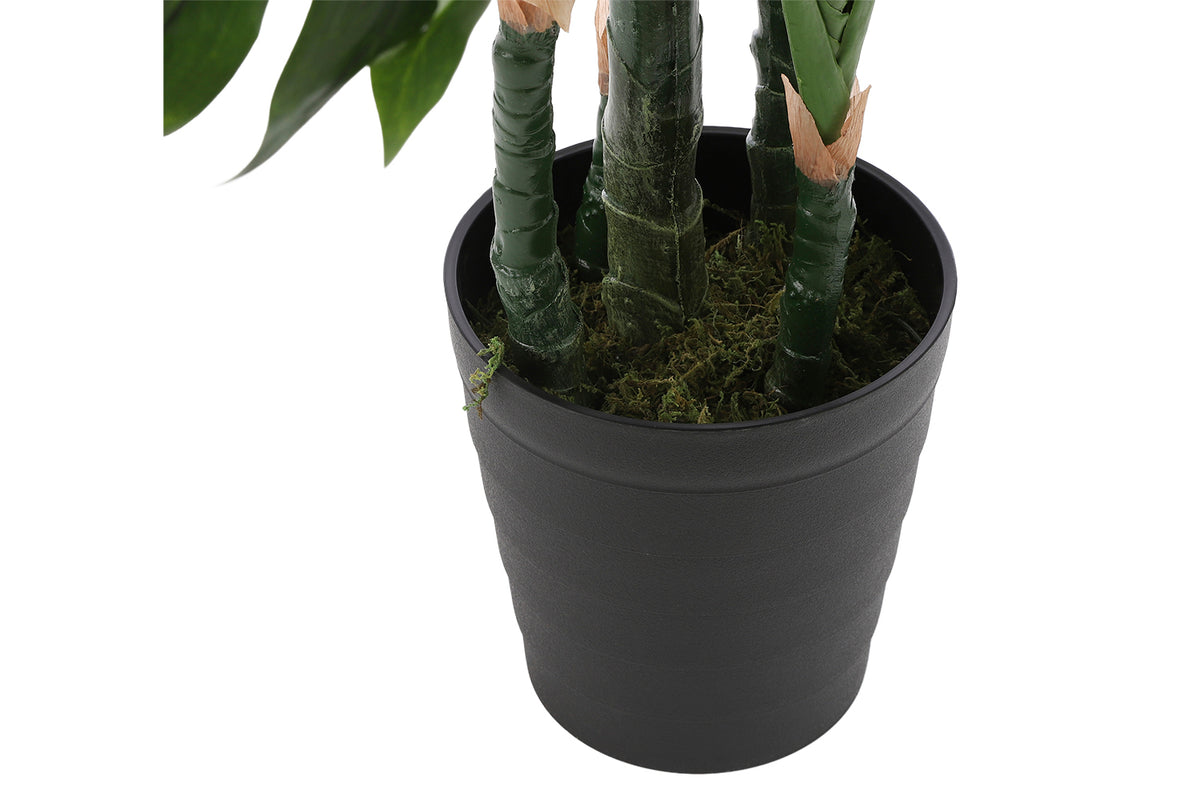 Artificial Monstera Green in Pot | 140 cm-4