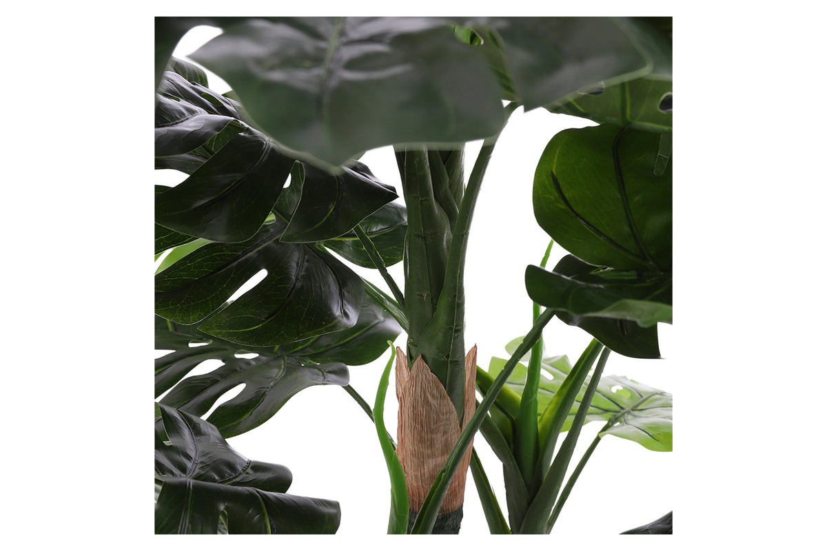 Artificial Monstera Green in Pot | 140 cm-5