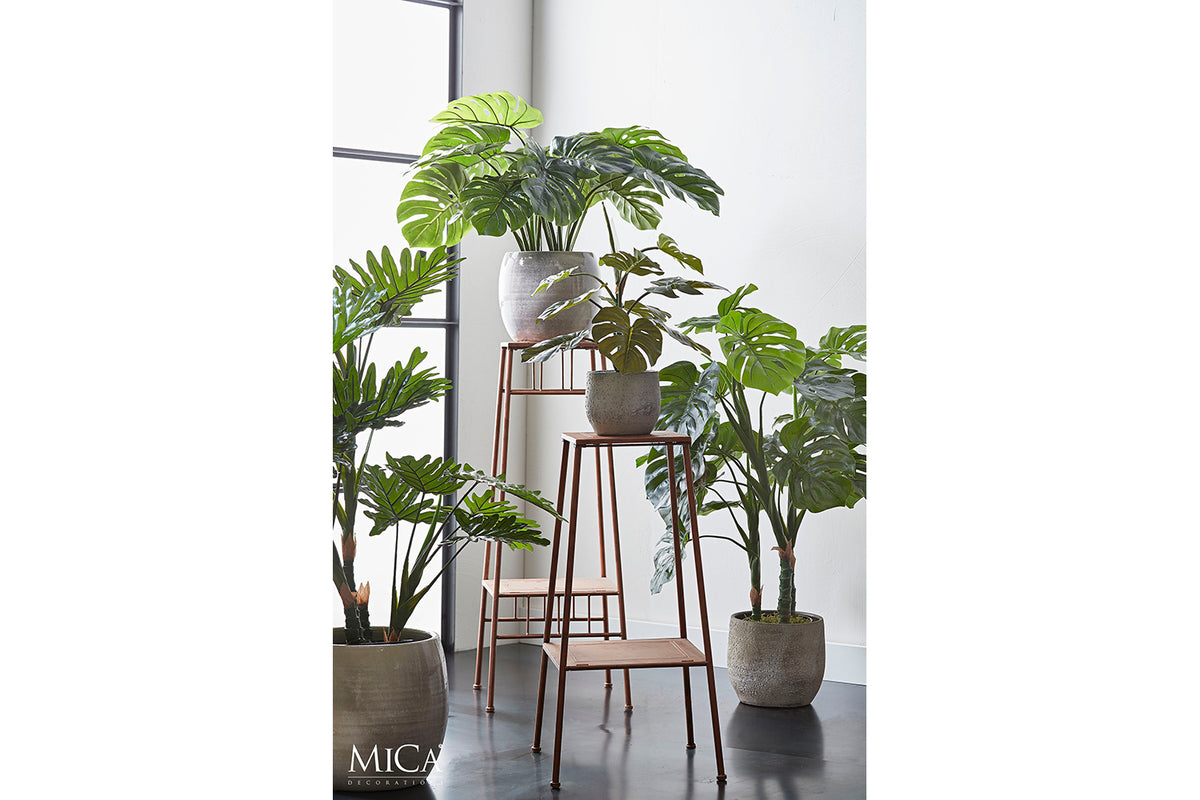 Artificial Monstera Green in Pot | 140 cm-2