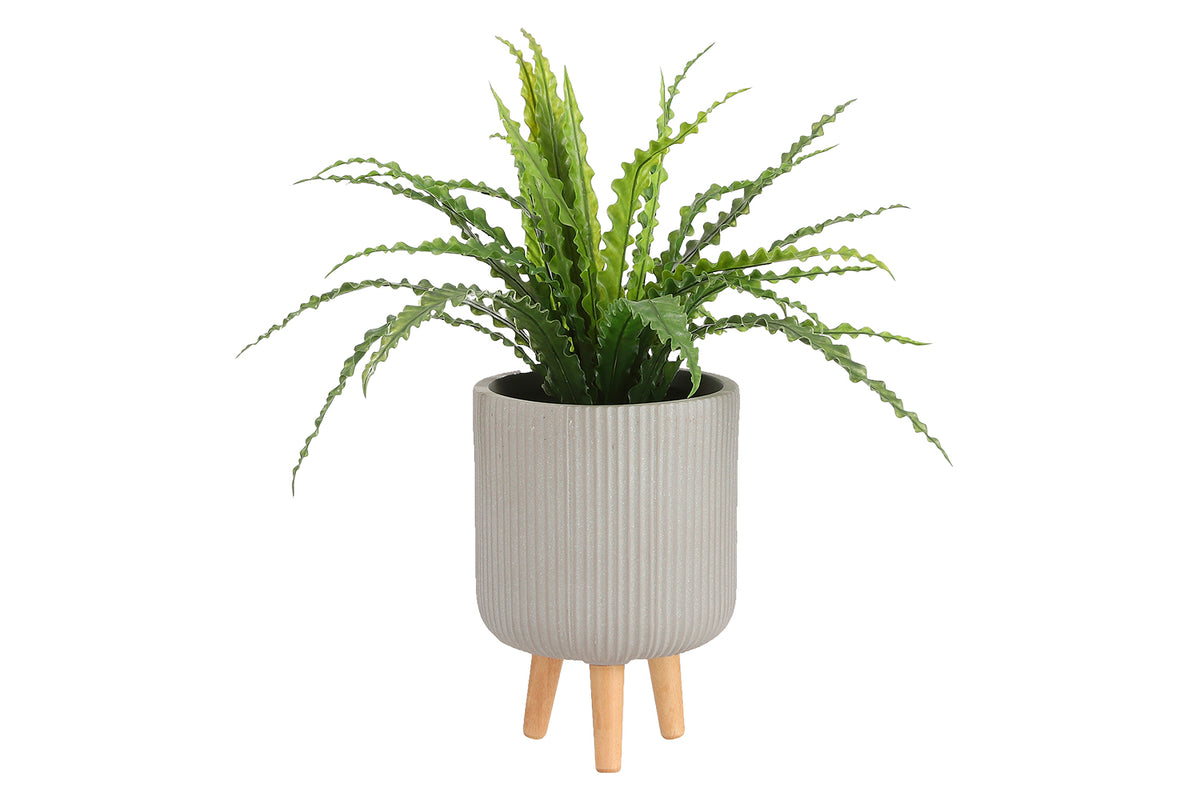 Artificial Asplenium Green in Pot | 54 cm-7