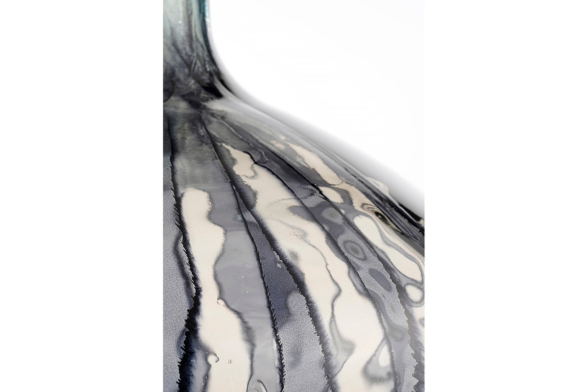 Palermo Recycled Glass Vasa | Black | 46 cm-5