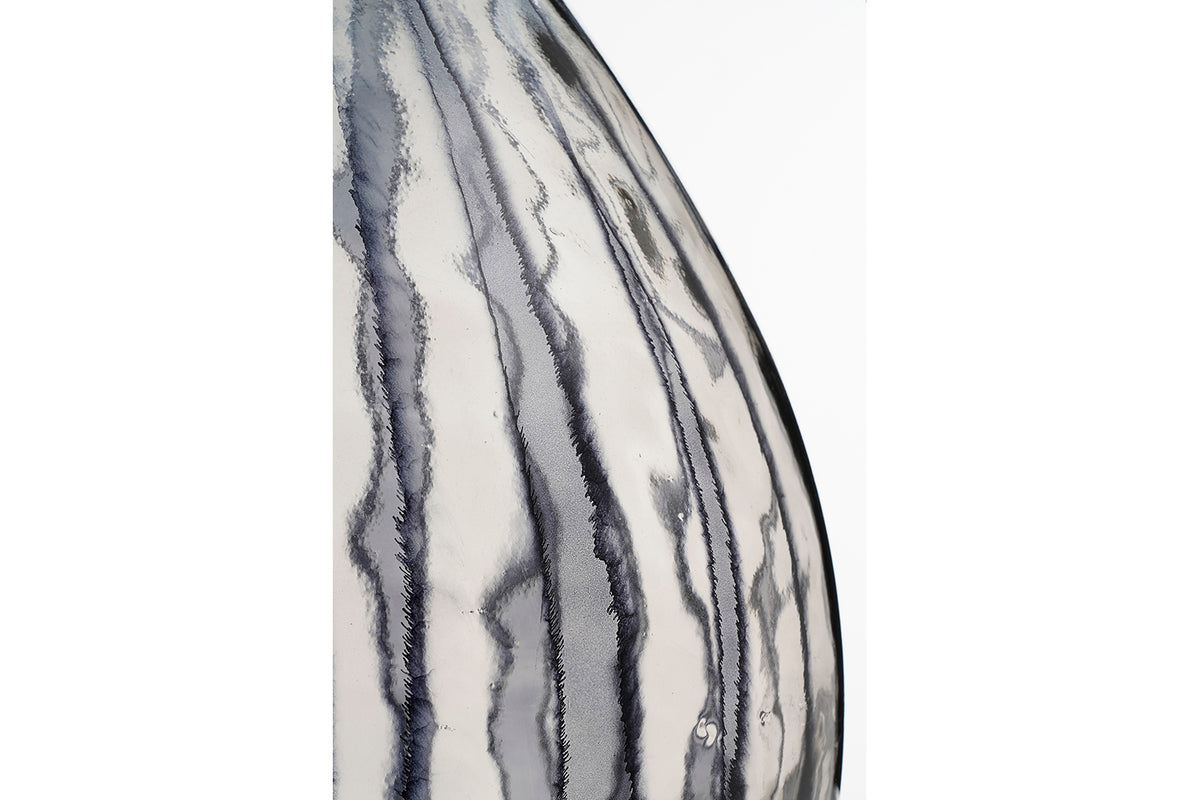 Palermo Recycled Glass Vasa | Black | 60 cm-5
