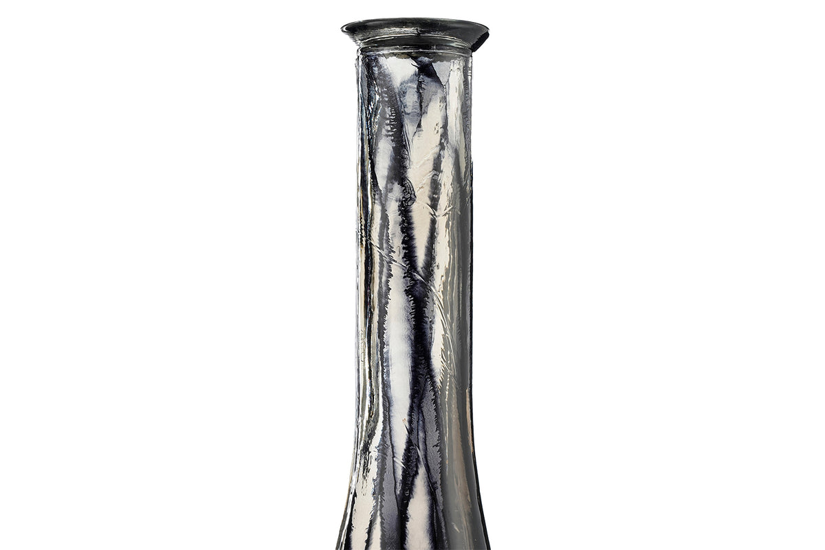Palermo Recycled Glass Vasa | Black | 100 cm-4