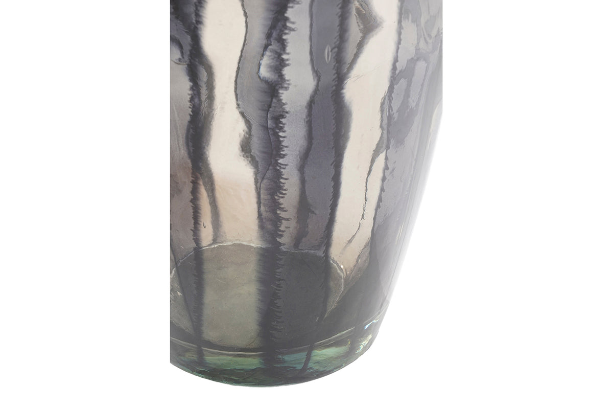 Palermo Recycled Glass Vasa | Black | 100 cm-3