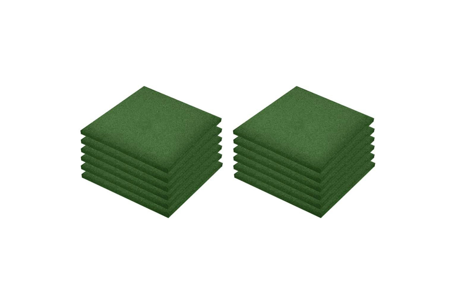 Vidaxl 3053180 Fall Protection Tiles 12 Pcs Rubber 50x50x3 C-2