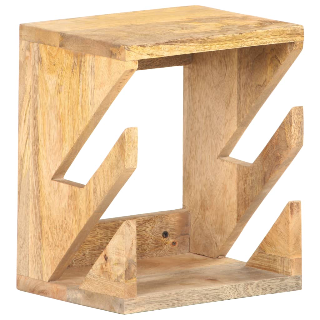 vidaXL 320480 Wall Mounted Skateboard Holder 25x20x30cm Solid Mango Wood-9
