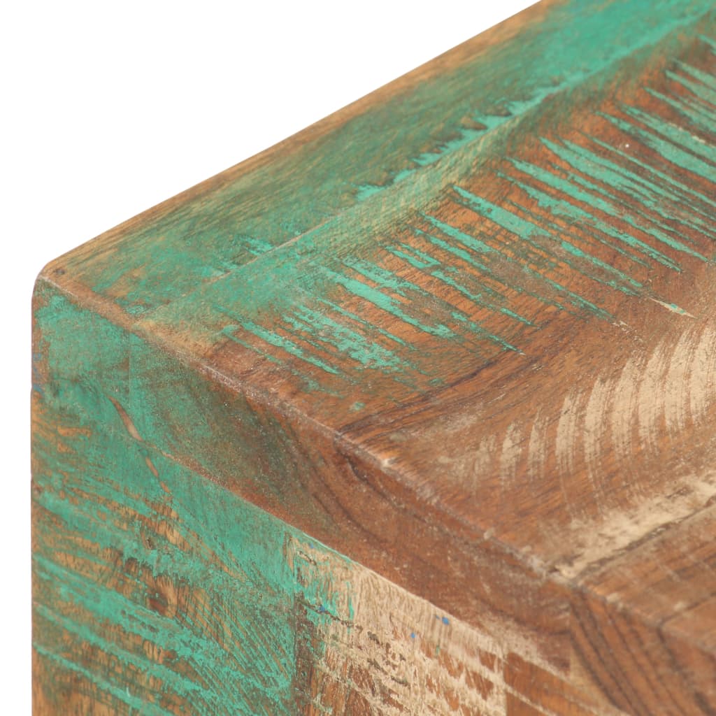 vidaXL 320481 Wall Mounted Skateboard Holder 25x20x30cm Solid Reclaimed Wood-5