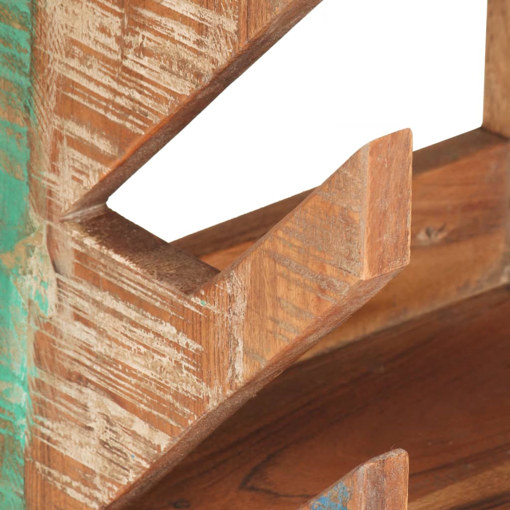 vidaXL 320481 Wall Mounted Skateboard Holder 25x20x30cm Solid Reclaimed Wood-6
