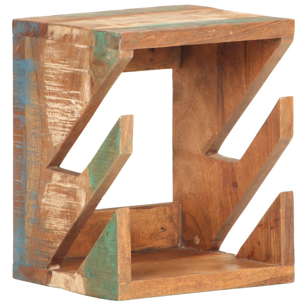 vidaXL 320481 Wall Mounted Skateboard Holder 25x20x30cm Solid Reclaimed Wood-9
