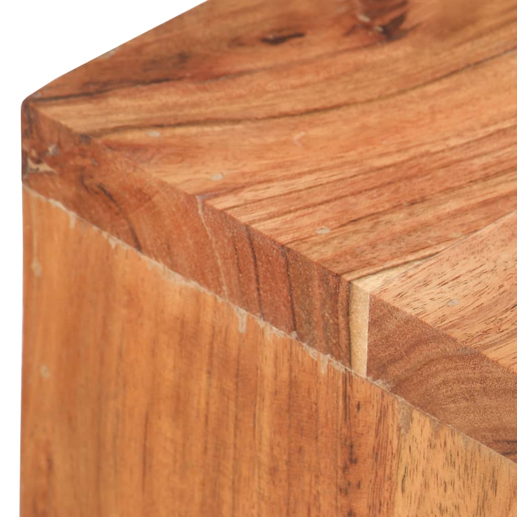 vidaXL 320482 Wall Mounted Skateboard Holder 25x20x30cm Solid Acacia Wood-5