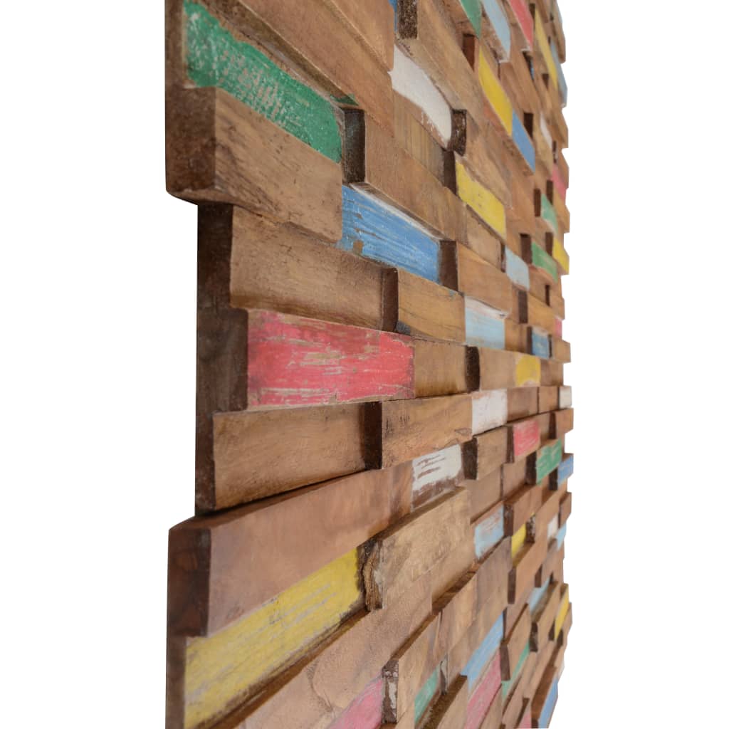 Vidaxl Wall Cladding Panels 10 Pcs 1.03 MÂ² Solid Teak Wood-3