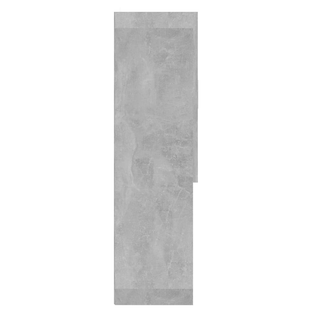 vidaXL 808390 Washing Machine Cabinet Concrete Grey 70.5x25.5x90cm-3