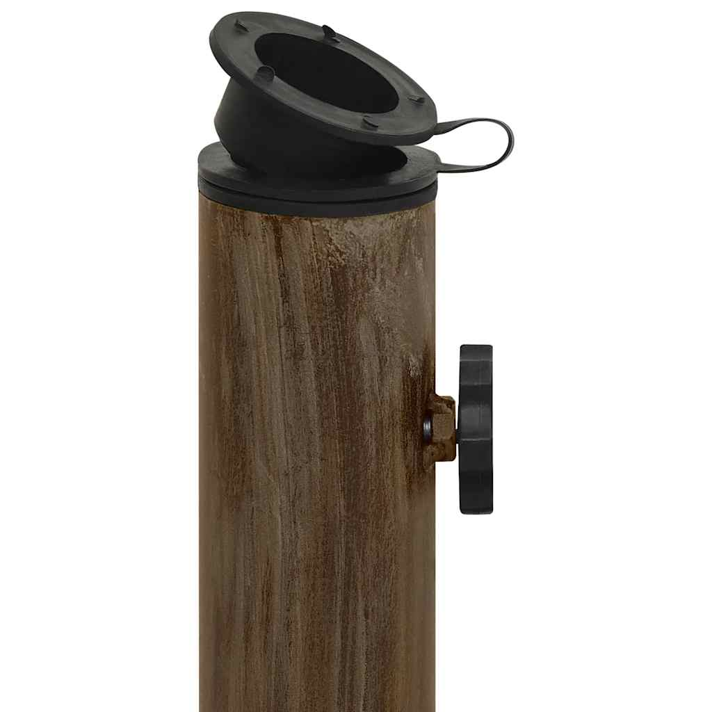 vidaXL 317758 Umbrella Base Bronze 44x44x31cm Cast Iron-7