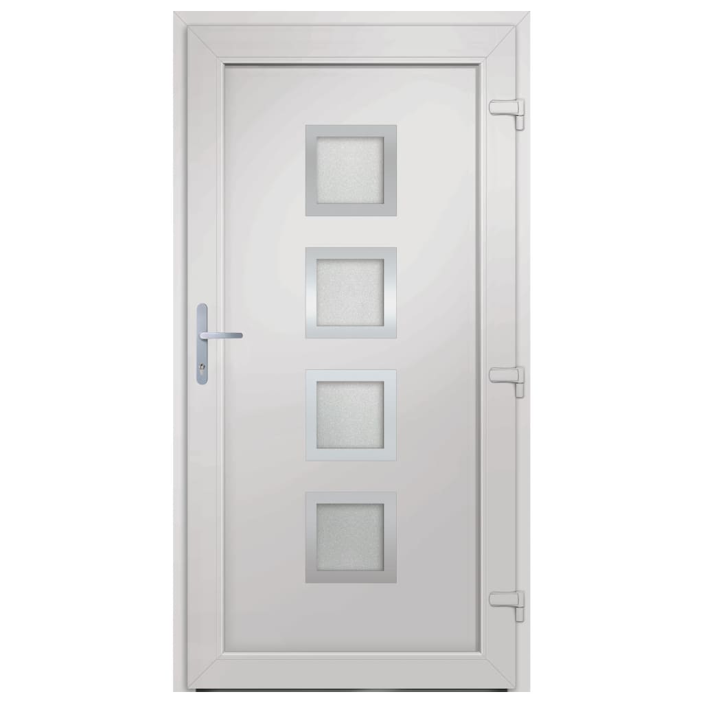 vidaXL 3187858 Front Door Anthracite 98x208cm Pvc-5