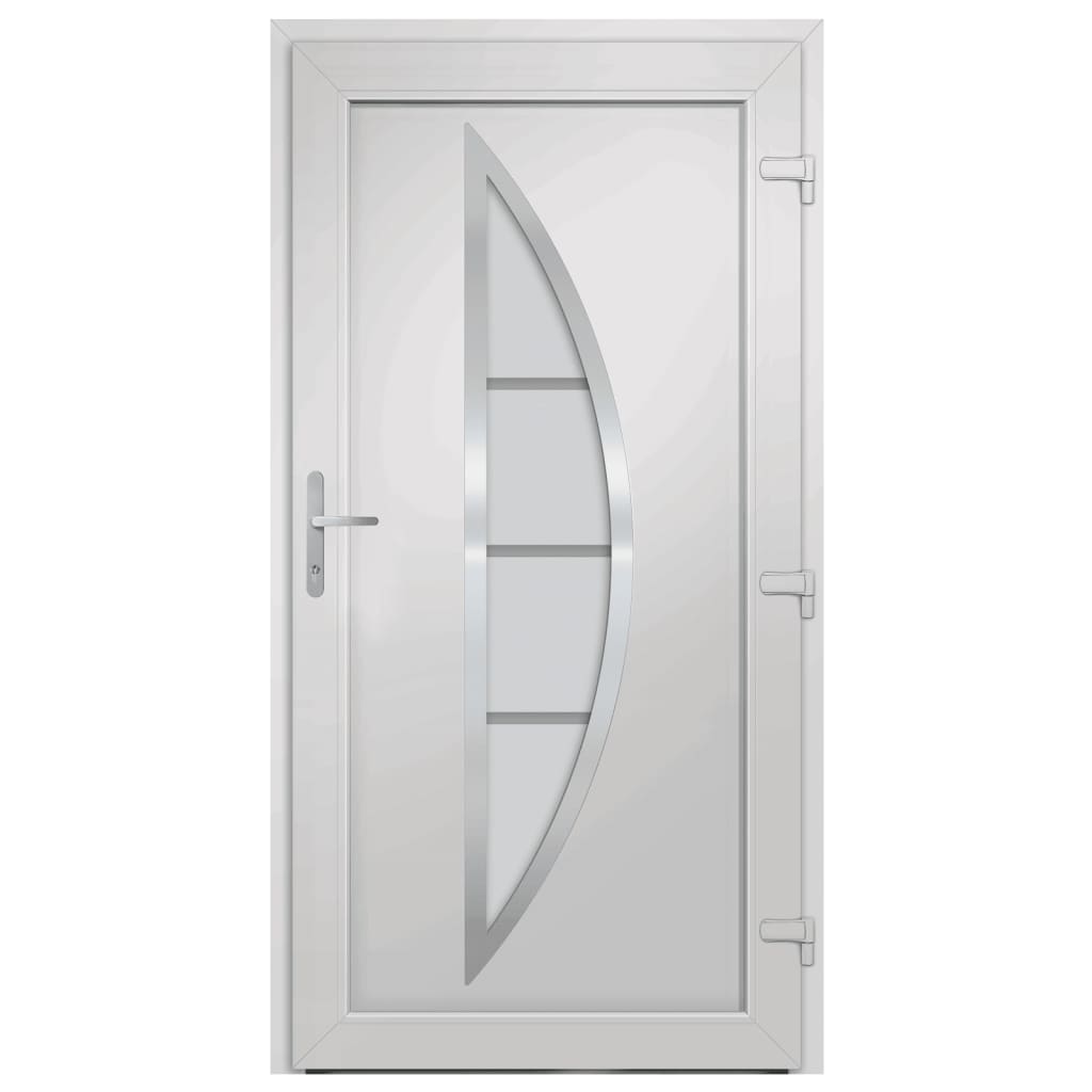 vidaXL 3187880 Front Door Anthracite 98x190cm Pvc-5