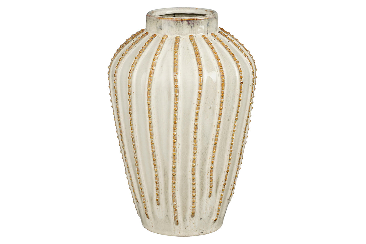 Cathy Vase | Off White | 29 cm