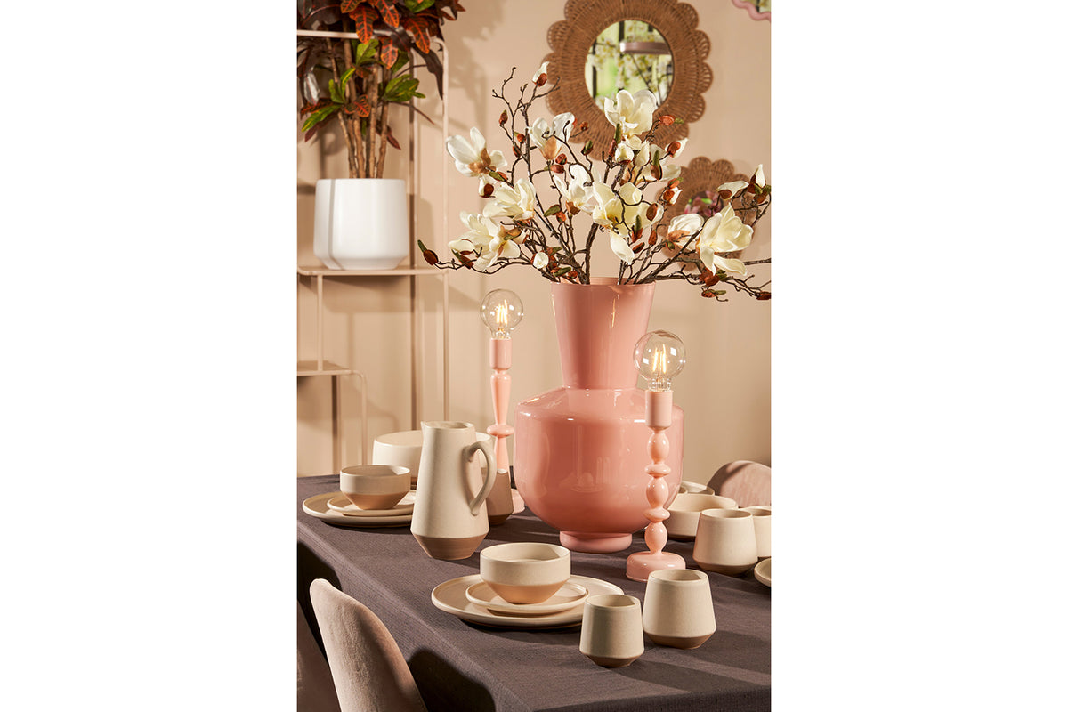 Judy Glass Vasa | Pink | 45 cm-4