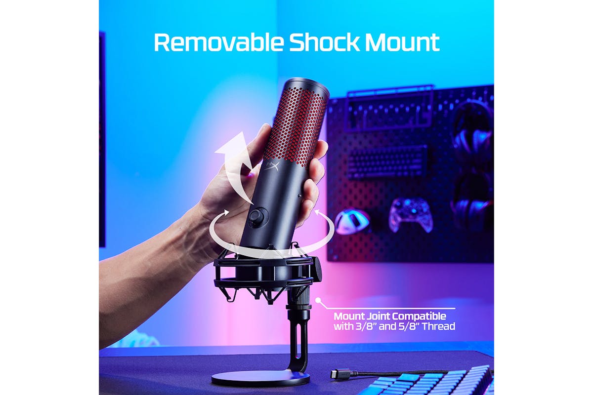 HyperX QuadCast 2 USB Microphone | Black-13