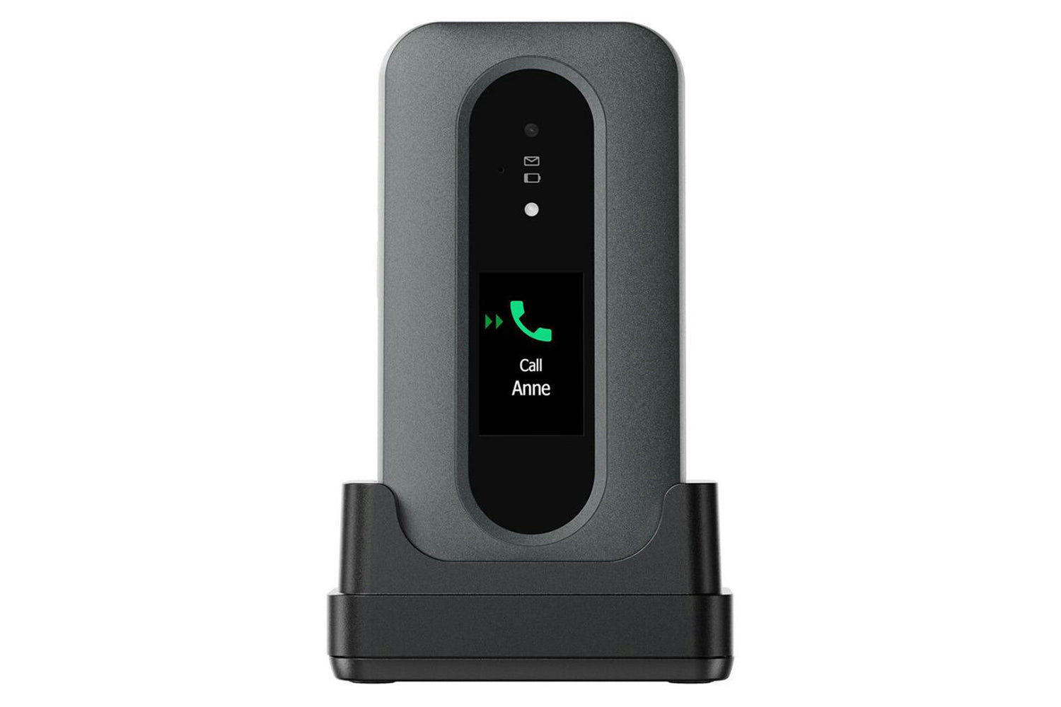 Doro Leva L30 Flip Phone | Graphite/White-8